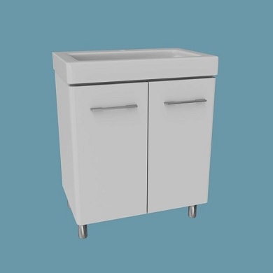 Тумба ДреяQ-60 1Н + умывальник Дрея фото 1