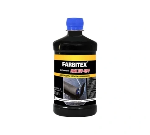 FARBITEX Лак битумный БТ-577 0,5л фото 1