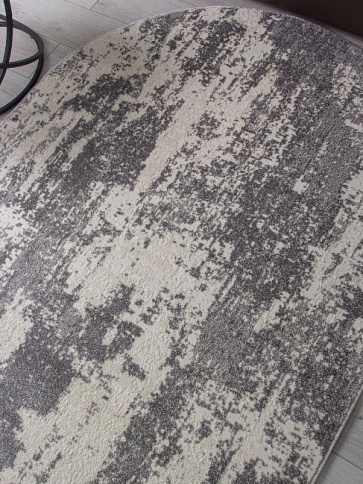 Ковер NATUREL F229 1.0*2.0 OVAL GRAY фото 2