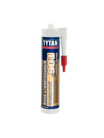 Жижкие гвозди TYTAN строит.сверхсильный Professional №901 беж 390г фото 1