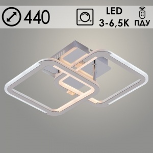 Люстра 09821B/2 PR CR 52W LED фото 1