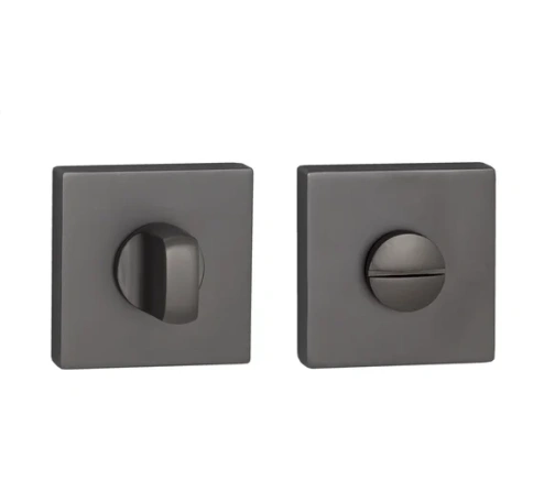 Завертка квадр. PUERTO BK AL 03 MBN черн.ник. мат фото 1