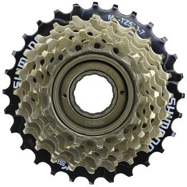 Трещотка Shimano MF-TZ500 Tourney на 7 скоростей, зубья 14-28 фото 1