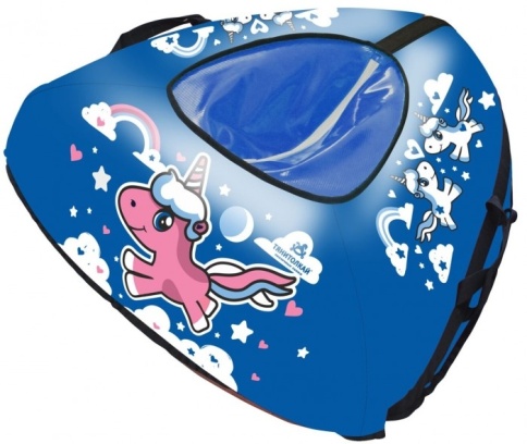 Тюбинг треугольный ЕДИНОРОГ фото 1