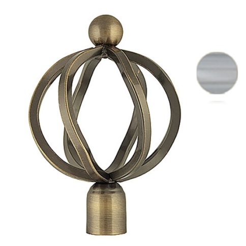 Наконечник 19/16мм Булава Хром глянец фото 1