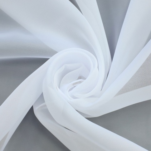 Вуаль c утяжелителем Texrepublic RS 1001-001/300 V ut белая  29389 фото 1