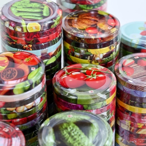 Крышка мет. "Твист" III-66 винтовые цветн. "Элитная " фото 1