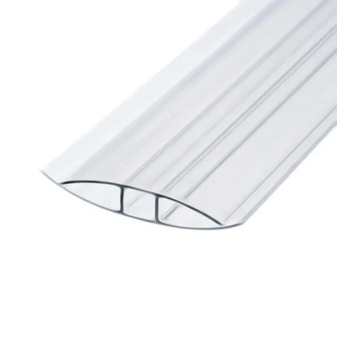 Профиль соединительный (6мм, 6м, прозрачный) фото 1