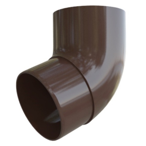 ЭЛИТ КОЛЕНО ТРУБЫ 67 градусов КОРИЧНЕВОЕ фото 1