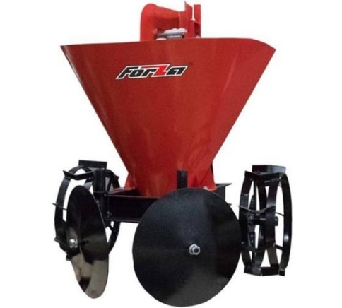 Картофелесажалка на грунтозацепах с отключаемойлентой подачи клубней фото 1