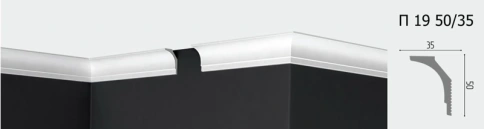 Плинтус Де-Багет П19 50/35 фото 1