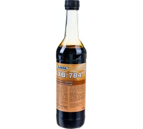 Лакра Лак ХВ-784 Орех 0,5л фото 2