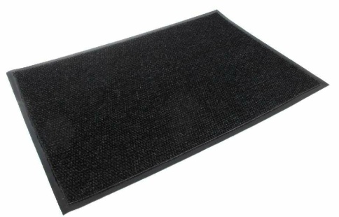 Коврик влаговпитывающий 80*120 черный фото 1