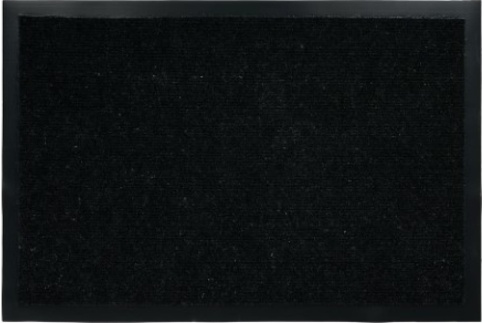Коврик влаговпитывающий 60*90 черный фото 1