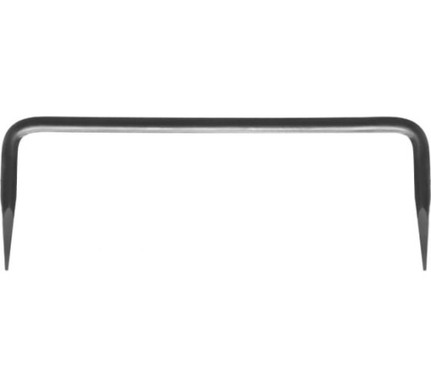 Скоба кованая строительная  6х200х60 фото 1