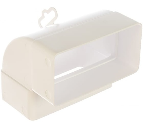 Колено 60х120 плоское 90' вертикальное 612КВП фото 1