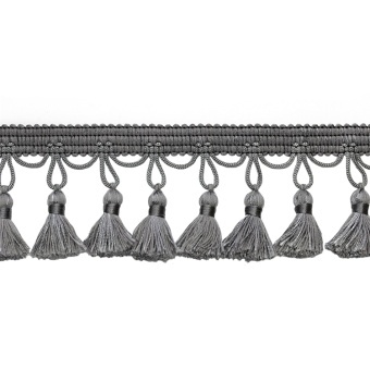 Бахрома серый 11-BY-B1-2, 25 м. фото 1