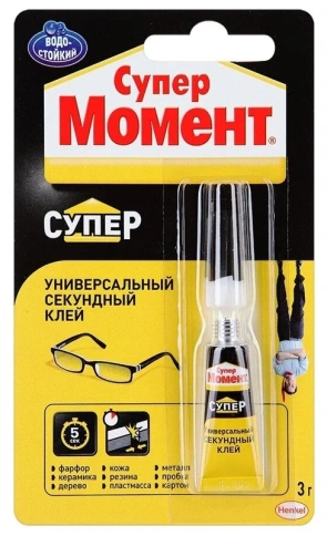 Момент Супер-клей Универсальный  3г (12) 608976 фото 1