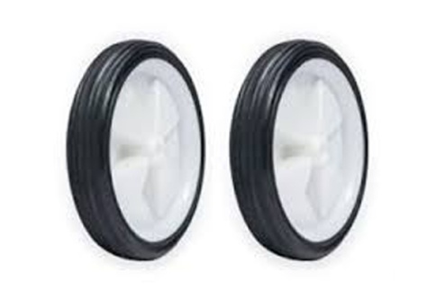 Колесо пластиковое, малое, для доп.колес 3243044-52Х р-р110мм белый фото 1