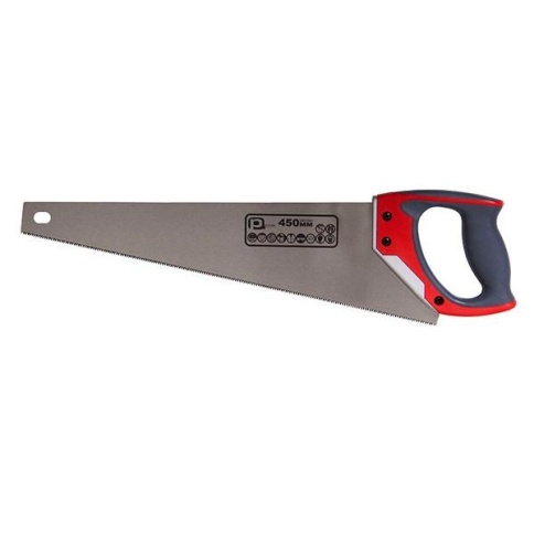 Лакра Ножовка по дереву, универ. проф. 3D, 11TPI , двухк. рукоятка, 450мм. (2601042) фото 1