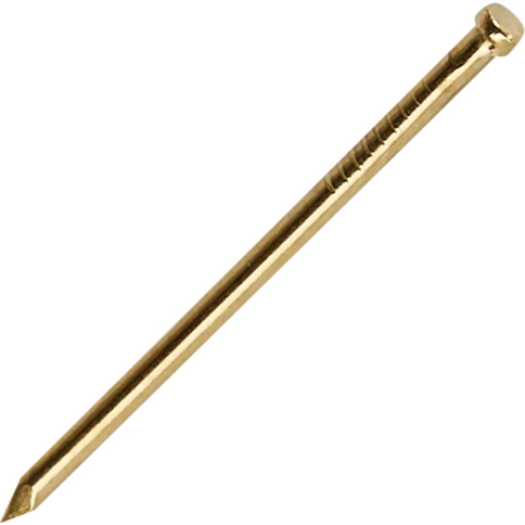 Гвозди 1,2х25 латунированный фото 1