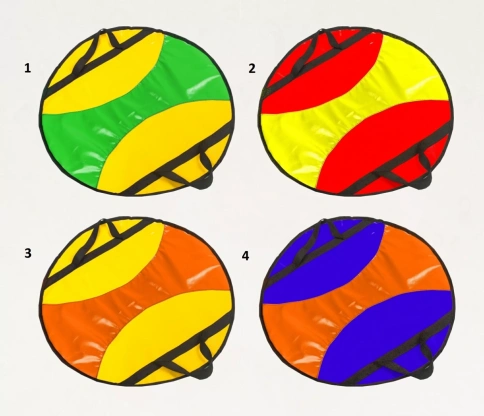 Ледянка Saimaa  (d=45) круглая с усиленной ручкой материал ПВХ фото 1