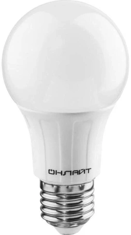 ОНЛАЙТ Лампа светодиодная OLL-A65/А60-12-230-2700K-E27 (71 682) фото 1