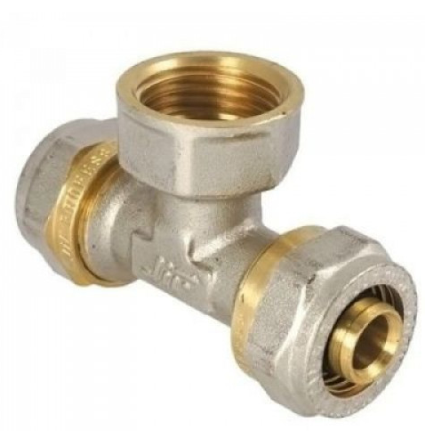 Тройник ТМ-К 20*1/2"*20 ц/г/ц фото 1