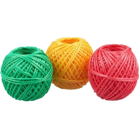 Набор шпагатов полипропиленовых "Светофор" - клубок, 1,6мм х 50м х 3шт. фото 1