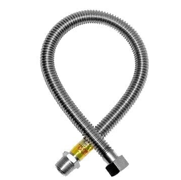 *Подводка нерж. для газа 50 см Г-Ш фото 1