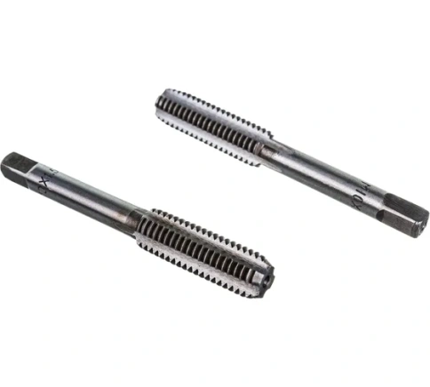 Метчики метрические , легированная сталь набор 2 шт., 10х1,5 мм (70848) фото 1