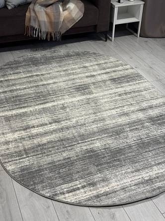 Ковер ARMINA 2.0*2.9 04077G Oval Grey/Grey Турция фото 1