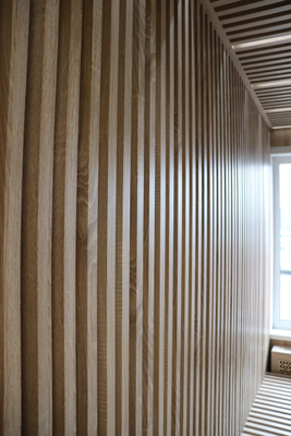 Интерьерная рейка МДФ Stella Милана Дуб Сонома 20*30*2700 (уп 8шт) фото 1