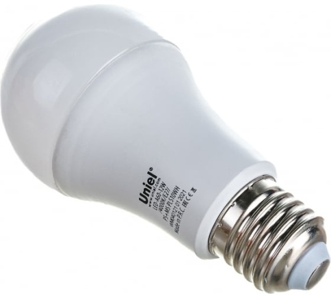Uniel SMART ЛОН А60 Е27 12W 4000K датчик освещенности/датчик движ-я LED-A60-12W/4000K/E27/PS+MS  фото 1