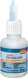 COSMOFEN CA 12, клей секундный, флакончик 20гр. фото 1