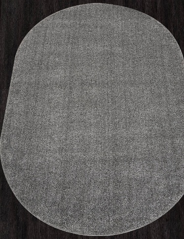 Ковер SOFIA 0.8*1.5 Овал T600 Gray фото 1
