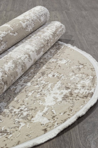 Ковер DOLCE 1.2*1.7 F201 Oval Beige фото 2