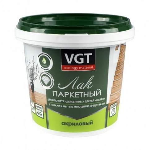 ВГТ Лак акриловый паркетный глянцевый 2,2 кг фото 1