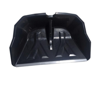 Лопата снеговая, 580х390 мм D-32 с планкой цв. мор.. пластик с ал. черенком с V-ручкой (68101-8-3-Л) фото 1