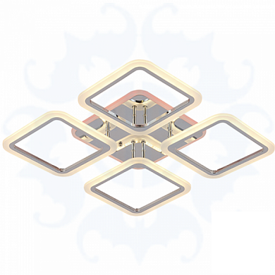 Люстра 7339 128W Chrome LED 3000K-6500K D570 фото 1