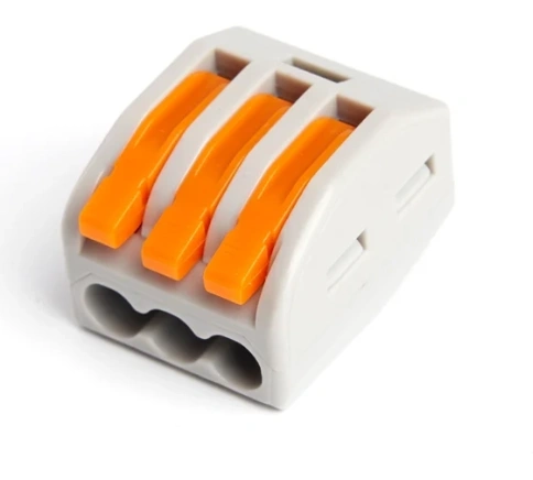 Клеммник STEKKER 3-проводные LD222-423 фото 1