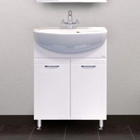 Тумба Парма-55 1Н+ умывальник Уют 55 фото 1