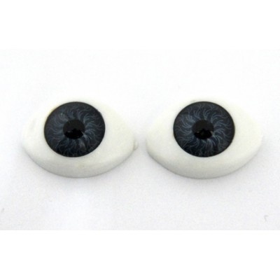 Глазки овальные №12 (16*23мм )цв.Ассортимент фото 1