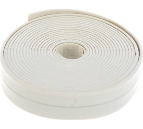 Лента-бордюр самоклеющаяся 22мм 3,2м белая фото 1