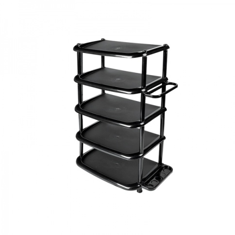 Этажерка д/обуви 5-ти секц.ДДП.08001 черн.(84*48*30см) фото 1