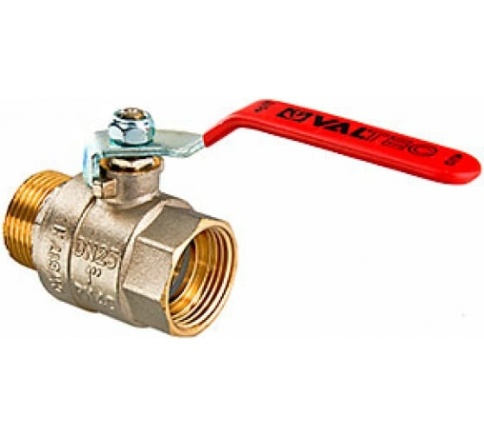 Кран шаровый VT.215 1" г/ш с ручкой фото 1