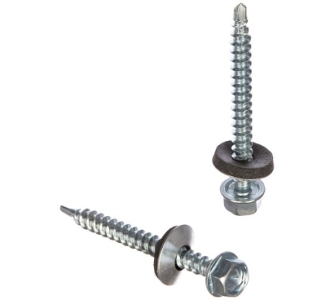 Шуруп кровельный оцинкованный 4,8х51 фото 1