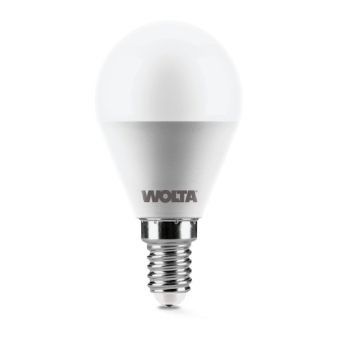 Лампа св/д Wolta шар G45 Е27 7.5W 3000K 25Y45GL7.5E27 фото 1