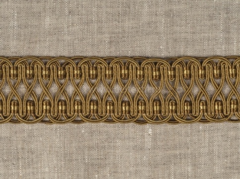 Тесьма бежевый HK AG996В-2015(25 м) фото 1