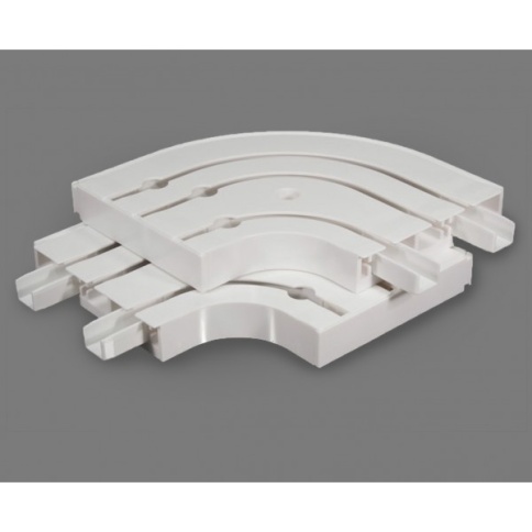 Поворот 3х р. нстенный левый  фото 1